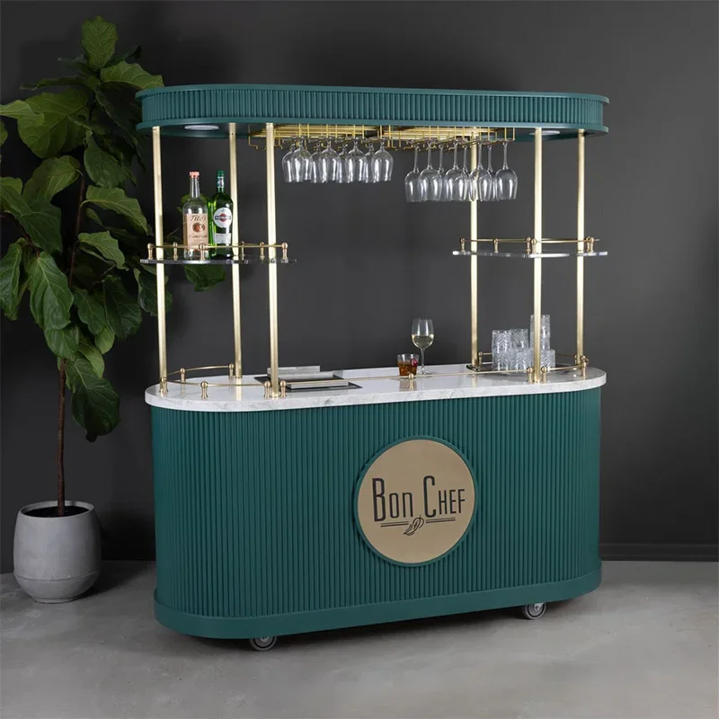 Bar mobile cocktail professionnel premium sur-mesure — BarConcept